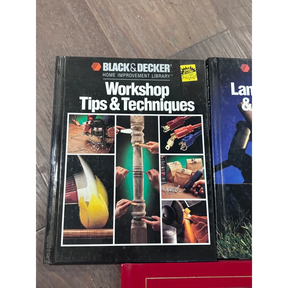 Black & Decker Home Improvement Library & Handyman Club DIY Books Set of 3